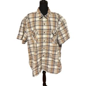 Carhartt men’s 3XL button down plaid